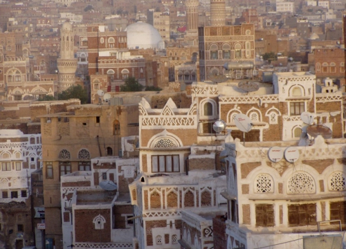 The old city of Sanaa, Yemen