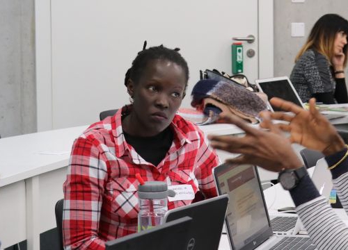 Students during the 2019 Spring School