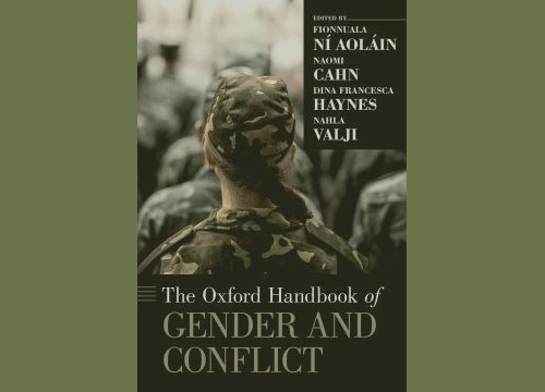 Cover page of the Oxford Handbook on Gender and Conflict 