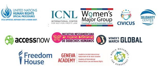 Logos Celebrating Women in Civil Society and Activism