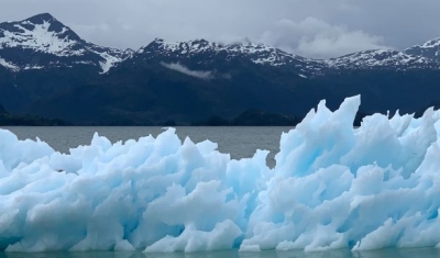 The remainings of an iceberg