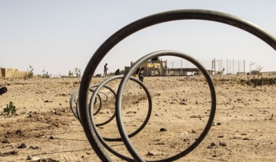 Mali, Ménaka Region, Tassassat village. In this village, the ICRC has installed a watering place to support the villagers who are affected by the combined effects of conflict and climate change. 