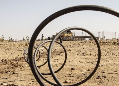 Mali, Ménaka Region, Tassassat village. In this village, the ICRC has installed a watering place to support the villagers who are affected by the combined effects of conflict and climate change. 