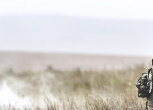 Training of a member of 34 Squadron, RAF Regiment (UK Defence Forces)