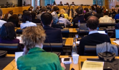 View of a session of the UN Human Rights Committee