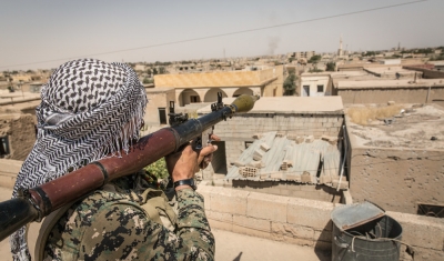 Member of an armed group in Syria