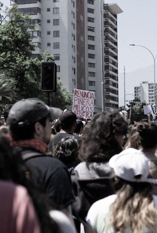 Demonstration in Chile