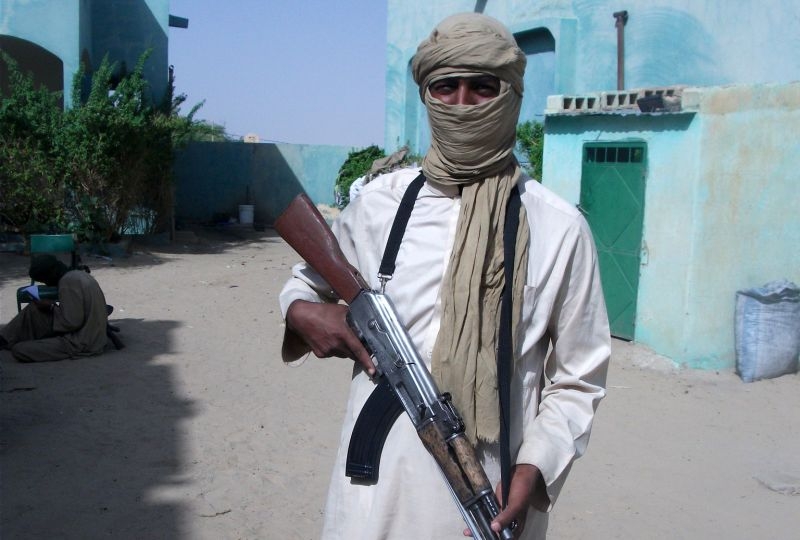 AQIM Touareg fighter AQIM Touareg fighter