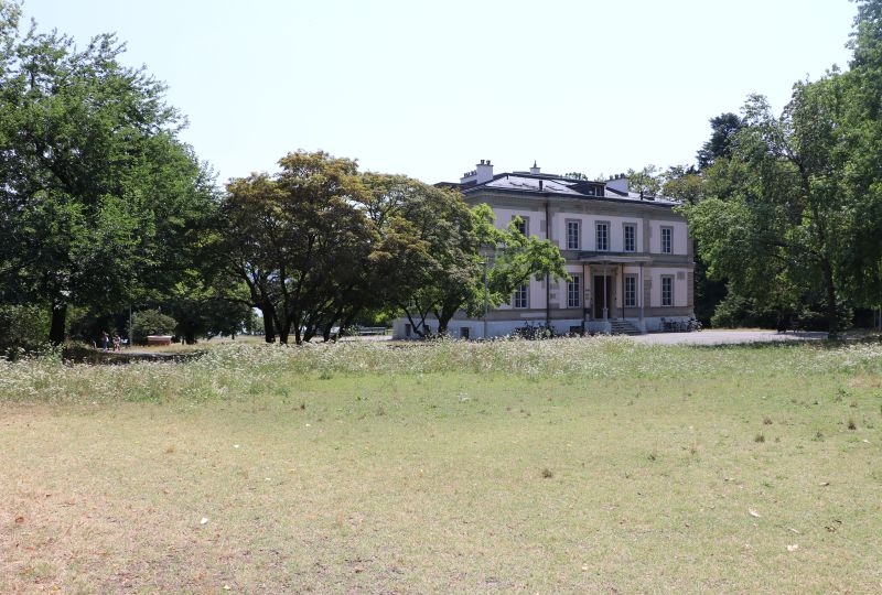 View of Villa Moynier