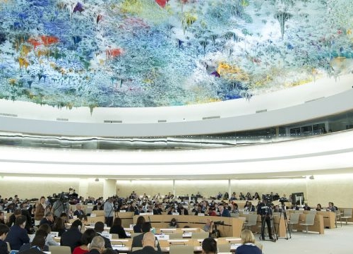 View of the UN Human Rights Council