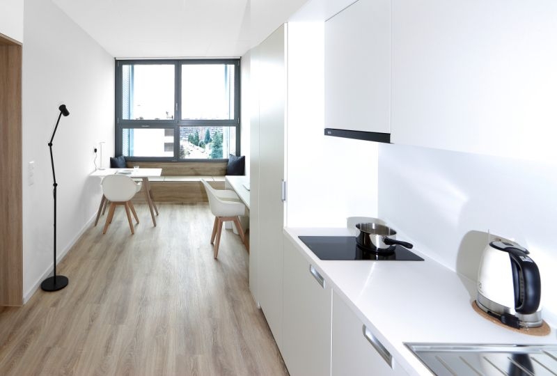 Kitchen, Grand Morillon Student Residence