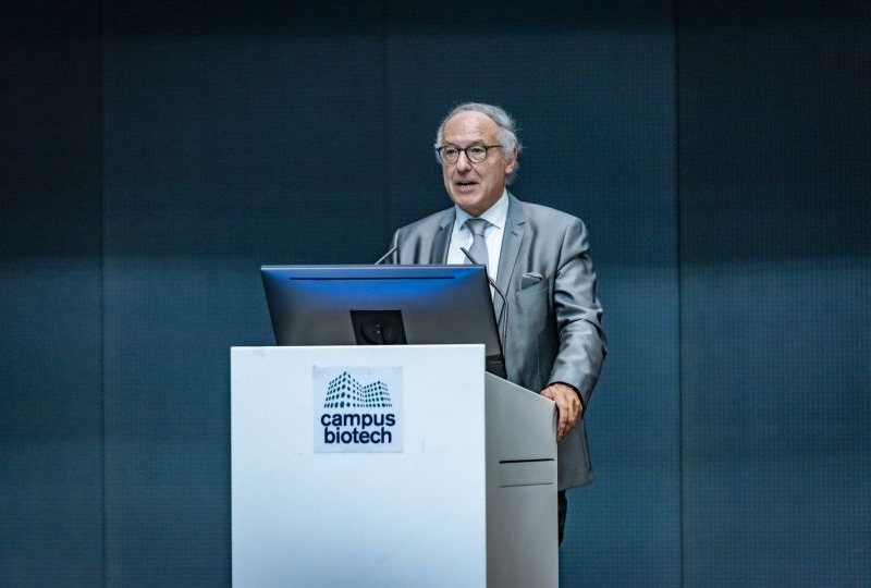 The Rector of the University of Geneva Yves Flückiger