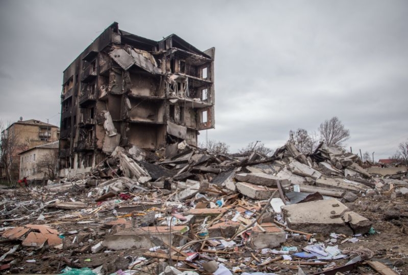 Borodianka, Kyiv Oblast, 6 April 2022