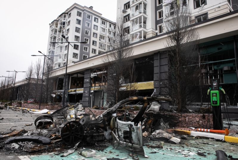 Bucha, Ukraine, 5 April 2022.