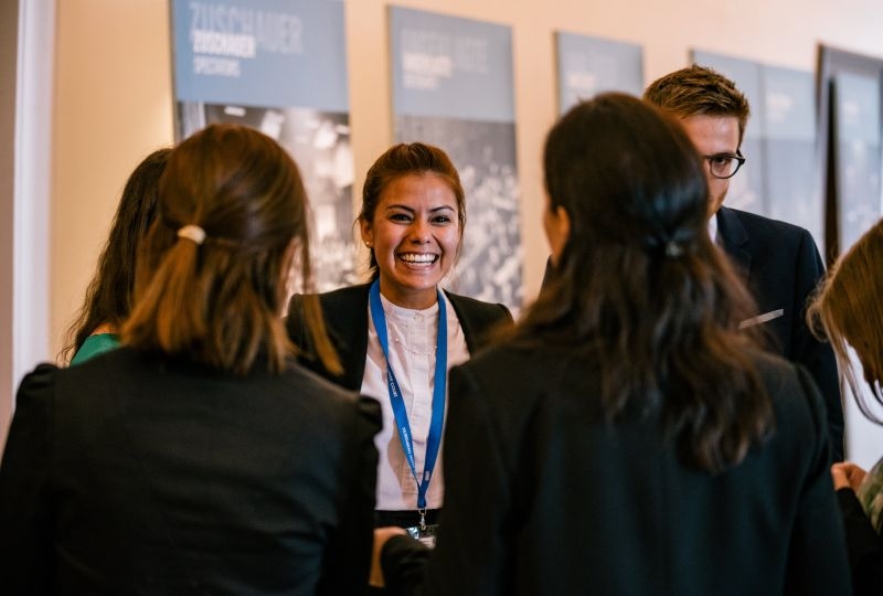 The Geneva Academy team at the Nuremberg Moot Court