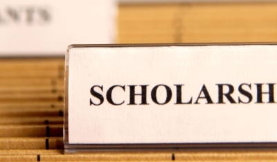 Folders with scholarship