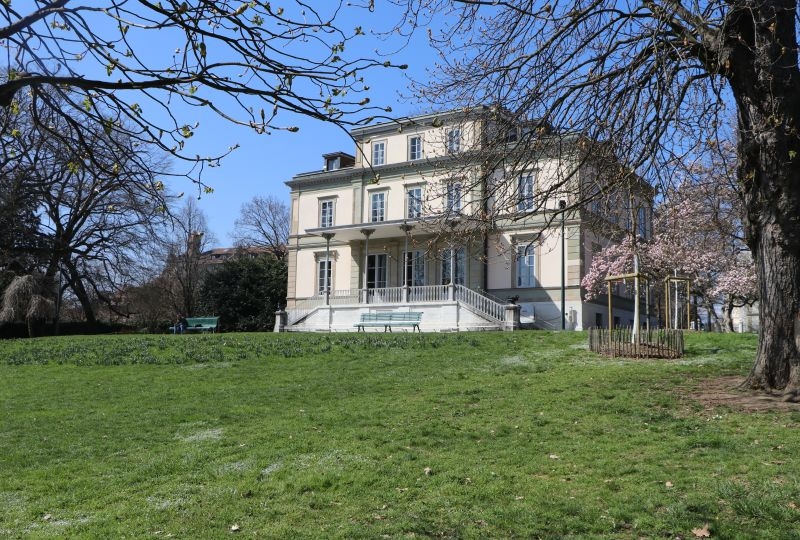 View of Villa Moynier