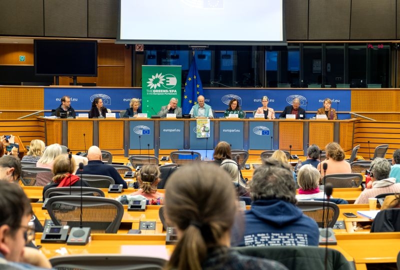 Dr Golay at the European Parliament