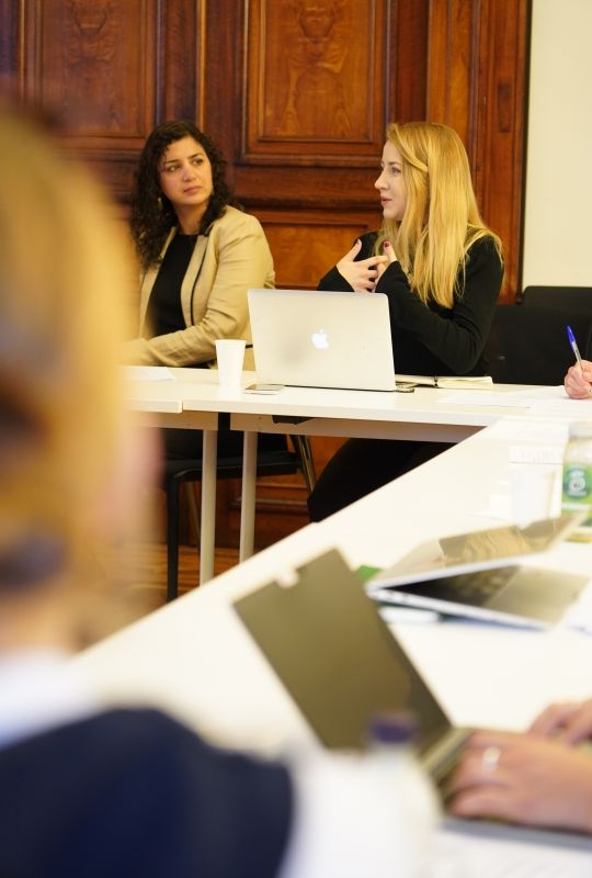 Panelists at the expert meeting