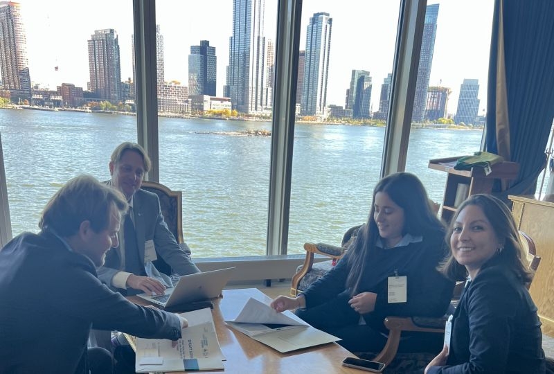 GHRP staff in New York UN headquarters