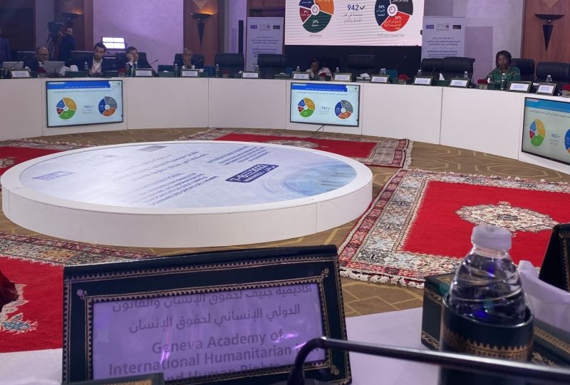View of the international seminar on national mechanisms for implementation, reporting and follow-up