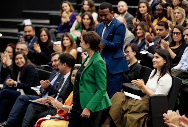 Katherine Sixt at the 2023 Graduation Ceremony