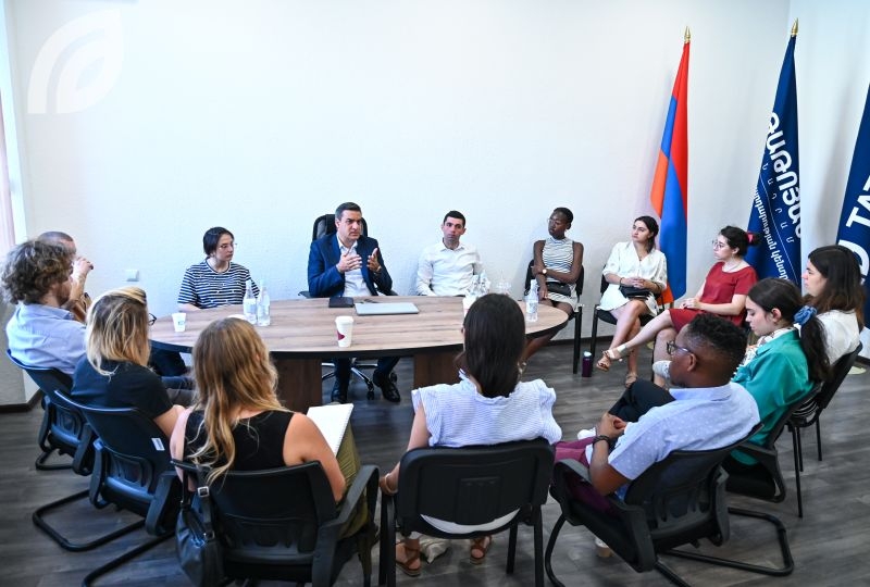 LLM students at Tatoyan Foundation