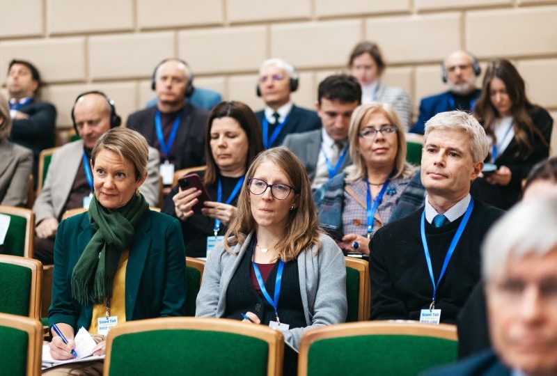 Dr Jonathan Andrew in a panel's audience