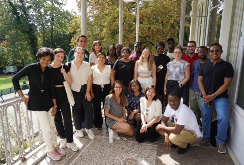 Group photo of scholarship students