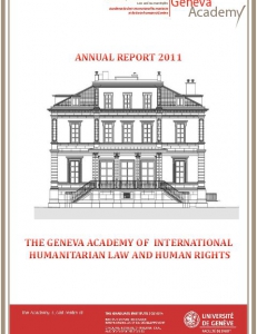 Cover of the Annual Report 2011