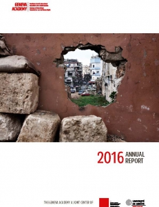 Cover of the Annual Report 2016
