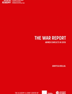 Cover page of the War Report 2018