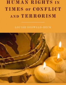 Cover of the book Human Rights in Times of Conflict and Terrorism