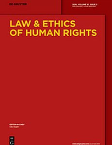 Cover of The Law & Ethics of Human Rights. Volume 10, Issue 2