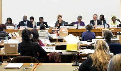 53rd session of the UN Committee on the Elimination of Discrimination against Women (CEDAW) at the Palais des nations, Geneva, October 2012