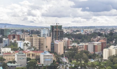 Nairobi, Kenya, Parliament Buildings and Uhuru Park