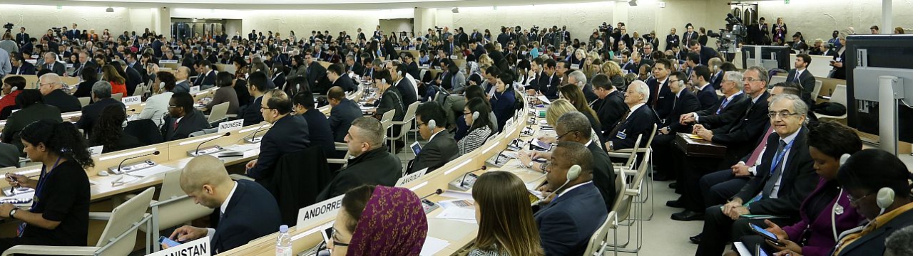 Human Rights Council: a general view of the room XX during the 31st regular opening of session, Geneva, Switzerland